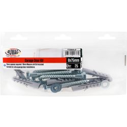 RUWAG Garage Door Kit 8x75mm (25)