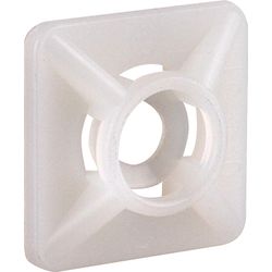 RUWAG Mount Pad Cable Ties Black 19x19mm (10)