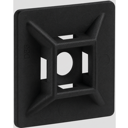 RUWAG Mount Pad Cable Ties Black 19x19mm (10)