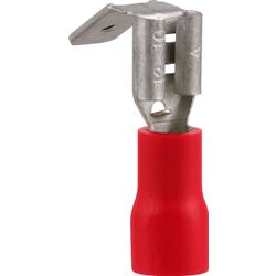 RUWAG Pre-ins Piggy Back Terminal Red 6.3mm (25)