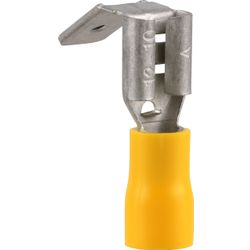 RUWAG Pre-ins Piggy Back Terminal Yellow 6.3mm (25)