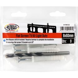 RUWAG Flat Screen Tv Kit Light Duty (9)