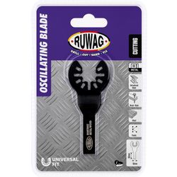 RUWAG Oscillating Mult-tool Straight Blade For Wood & Metal 10mm