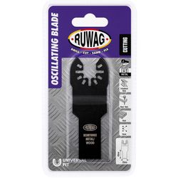 RUWAG Oscillating Mult-tool Straight Blade For Wood & Metal 20mm