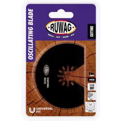 RUWAG Oscillating Mult-tool Radial Blade For Wood 80mmø
