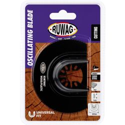 RUWAG Oscillating Mult-tool Radial Blade For Wood & Plastic 87mmø