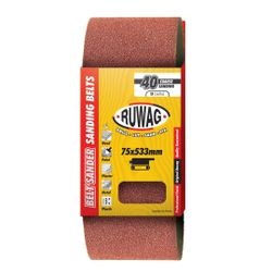 RUWAG 60x400 P80 10 Pack Belt /pk