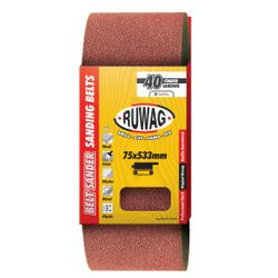 RUWAG 75x533 P100 3 Pack Belt /pk