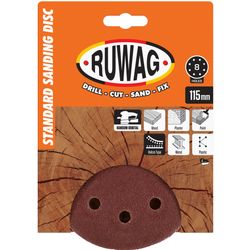 RUWAG 115 P120 Random Orbital 5 Pack /pk