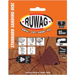 RUWAG P80 Triangular Sheet Add-on 5 Pack /pk