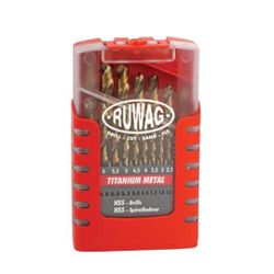 RUWAG 19pce Grip Box Titanium Metal
