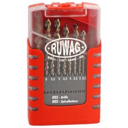 RUWAG 19pce Turbo Metal 1-10mm