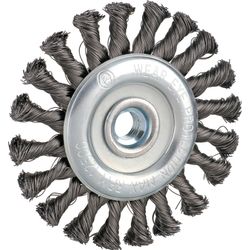 RUWAG 115mm Knotted Wire Wheel M14x2