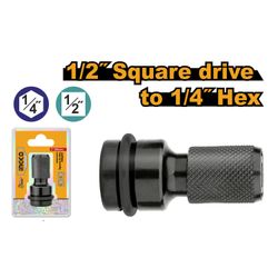 INGCO Adaptor 1/2 Sq To 1/4 Hex