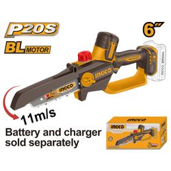 20v Ps+ C/l Mini Chain Saw 6inch Bar No B/c