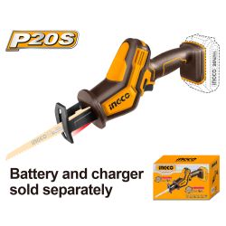 INGCO 20v Ps+ C/l Recip Saw