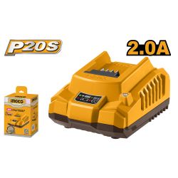 INGCO 20v Ps+ C/l Charger 2.0ah