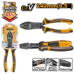 INGCO Plier Compound Combination 240mm Cr-v