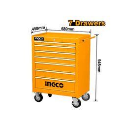 INGCO Roller Cabinet 7 Draw 680x458x945