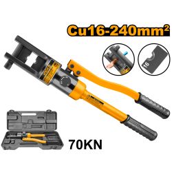 INGCO Hydraulic Crimp 240kit + 10 Dies
