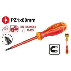 INGCO S/driver Pz1x80mm Ins. Cr-v
