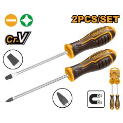 INGCO S/driver Set Ph/sl Crv 2pc
