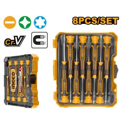 INGCO S/driver Precision Sl Ph Tx 8pc