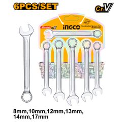 INGCO Spanner Set Combination 6pc