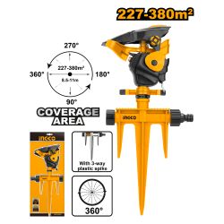 INGCO Garden Sprinkler Pulsating Plastic Spike