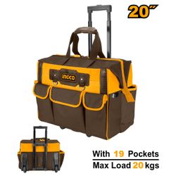 INGCO Rolling Rigid Tool Bag 500mm
