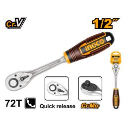 INGCO Ratchet 1/2 45teeth Crv