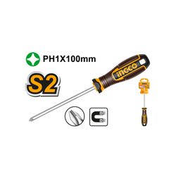 INGCO S/driver S2 Ph1x100mm Magnetic