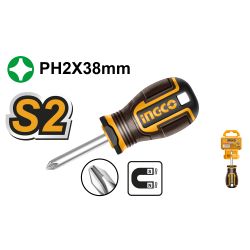 INGCO S/driver S2 Ph2x38mm Magnetic