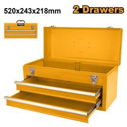 INGCO Tool Box Metatl 2 Draw Empty