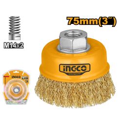 INGCO Brush Wire Cup+nt 75 M14x2.0p