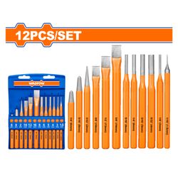 WADFOW Chisel/punch Set 40cr 12pcs