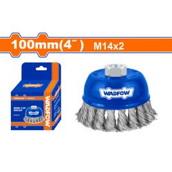 WADFOW Wire Cup Brush M14x2 100mm