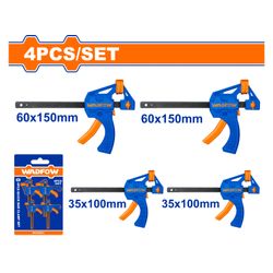 WADFOW Clamp Quick Bar Set 4pcs