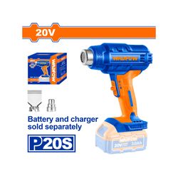 WADFOW 20v Ps+ C/l Heat Gun + Acc