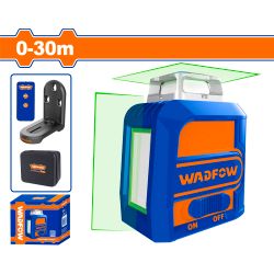 WADFOW Laser Self Level Green 0-30m With Remote/bkt/bag