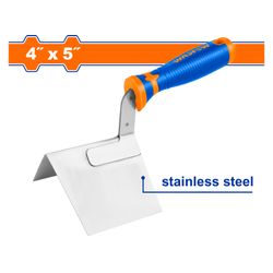 WADFOW Trowel O/s Corner Ss 4x5inch