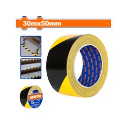 WADFOW Tape Barrier Y/b 0.15mmx50mmx30m 6p/roll