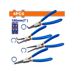 WADFOW Plier Set Circlip 180mm 4pcs
