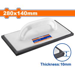 WADFOW Float Rubber Eva 10mm Blk 280x140mm