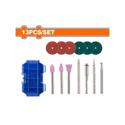 WADFOW Mini Drill Acc Glass/stone Working Set 13pcs