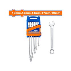 WADFOW Spanner Comb Set 10-19mm 5pcs