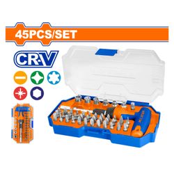 WADFOW S/driver Set T-hndl Cr-v 45pcs