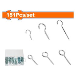 WADFOW Screw & Hook Set 151pcs