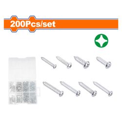 WADFOW Screw Tapping Acc Set 3-3.5mm 200pcs