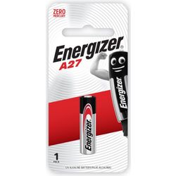 ENERGIZER 12v Alkaline Battery 1 Pack: A27